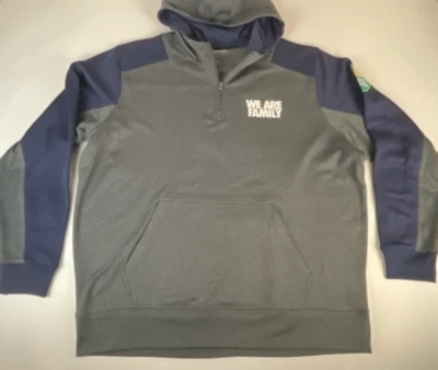 Chaqueta con Capucha LeBron James Para Hombre Talla XXL Base Familiar Bolsillos con Cremallera Gris Foto 1 de 4