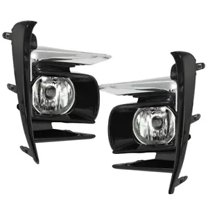For 2017-2018 Toyota Sienna Clear Fog Lights Kit w/ Bulbs&Wiring Kits&Swtich - Picture 1 of 6