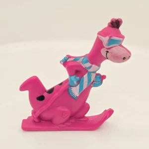 Dino On Skis The Flintstones Fruity Pebbles Toy 2.5" Figurine - Picture 1 of 4