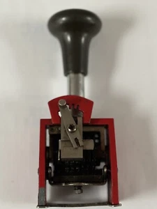 Timbro Numeratore automatico Vintage a 6 cifre - Foto 1 di 5