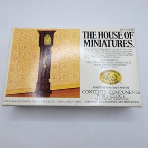 Bambola vintage House of Miniatures n.40018 William e Mary cassa alta orologio 1/1 - Foto 1 di 7