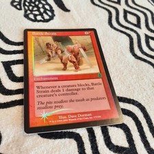🌟 1 x MTG Battle Strain / Odyssey / FOIL! Vintage! English 🌟