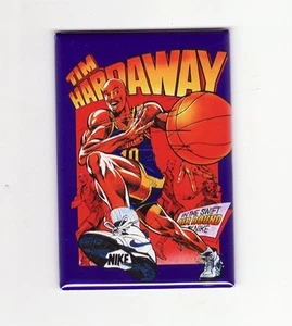 TIM HARDAWAY / CARTOON - POSTER MAGNET (nba costacos warriors golden st) - Bild 1 von 5