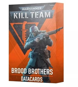 Warhammer 40k Kill Team Brood Brothers Datacards NIB - Picture 1 of 1