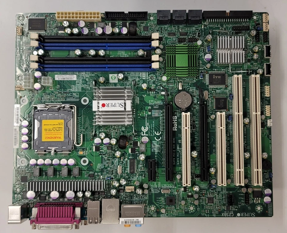 Supermicro C2SBX / MBD-C2SBX LGA 775 Intel X38 ATX Mother Board Brand New - Image 1 of 4