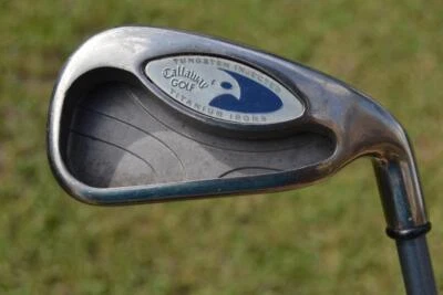 CALLAWAY HAWK EYE TUNGSTEN 3 IRON REGULAR FLEX GRAPHITE HAWKEYE TITANIUM - Image 1 of 4
