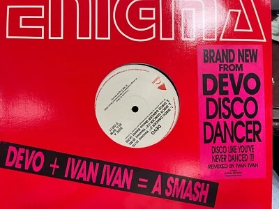 DEVO DISCO DANCER 12" 1988 ENIGMA V-75511 - Image 1 of 2