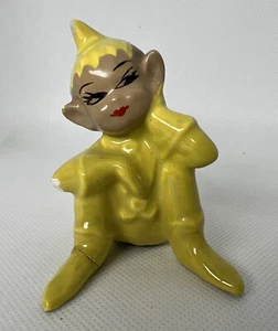 Vintage Gilner California Pottery Elf Pixie Figurine - Picture 1 of 21