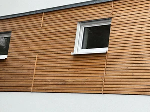 Rhombusleisten Eiche Fassadenholz Holzfassade Fassade - Bild 1 von 3