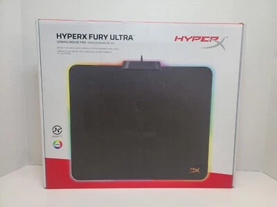 HyperX FURY Ultra RGB Gaming Mouse Pad 360 RGB Lighting HX-MPFU-M - Image 1 of 3