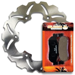 Rear Brake Disc Rotor + Pads for Yamaha YZF600RR R6 [1999-2002] R1 [2002-2003] - Bild 1 von 6