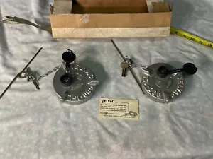 Velvac 68L-15 Locking Diesel Fuel Cap Pair 68D-15L NOS 3.5" Kenworth + Keys #23 - Bild 1 von 12