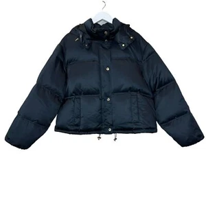 Ralph Lauren Black Label White Duck Down Puffer Coat Black Women Plus Sz 1X NWT - Picture 1 of 15
