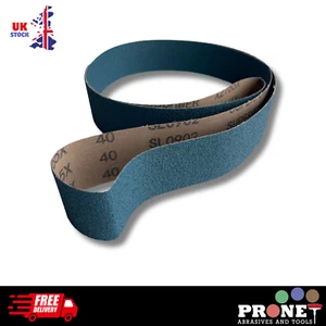 Zirconia File Sanding Belts - 10mm, 12mm, 13mm, 19mm, & 20mm - All Grits -10pk - Picture 1 of 9