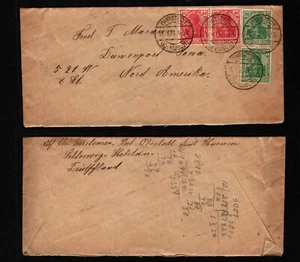 OPC 1921 Germany Ohrstedt to USA Inflation 47636 - Picture 1 of 1