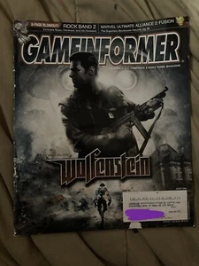 Game Informer Magazine August 2008 Issue 184 Wolfenstein - Picture 1 of 2