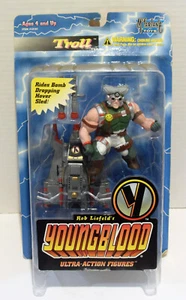 McFARLANE TOYS YOUNGBLOOD THE TROLL FIGURE ON CARD NEW FROM 1995 NEW - Picture 1 of 2