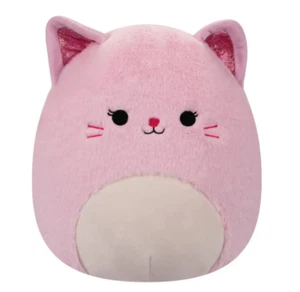 Squishmallows Originale Fuzz-A-Mallow Celenia il Gatto Rosa - 12 Pollici Stuffie - Foto 1 di 3
