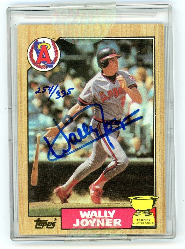 2004 Topps Originals WALLY JOYNER California Angels 1987 AUTO /325 - Image 1 of 1