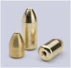 New | Bullet Weight Polished Brass Carolina Weights 1/2 Oz. - Full Case - 36 Pcs