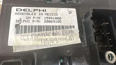 Ordenador 15941000 Pontiac G6 2007 ecu ecm Foto 1 de 2