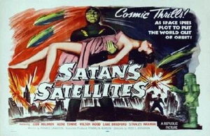SATANS SATELLITEN NACHDRUCK FILMPOSTER 1958 HORROR - Bild 1 von 1