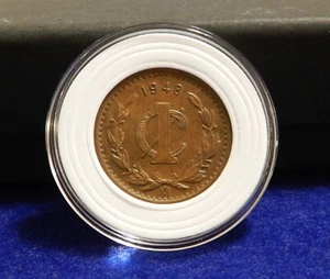 1948 Mexico Un 1 Centavo - Great Coin - See Pictures - Picture 1 of 2