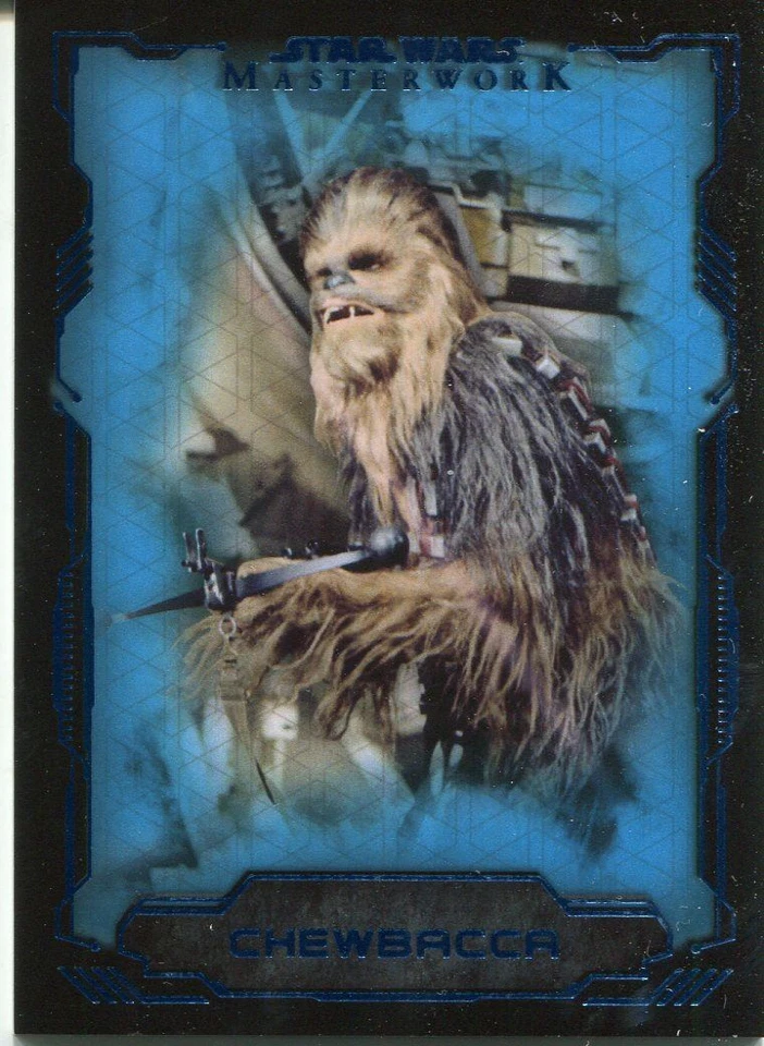 Star Wars Masterwork 2016 Blue Base Card #6 Chewbacca - Image 1 of 1