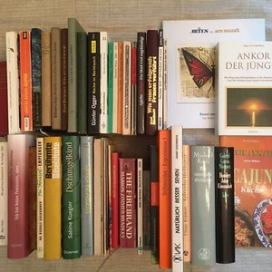 Konvolut Buchpaket mit 42 Bücher Kiste Taschenbücher Romane Krimi Bücherkiste - Bild 1 von 9