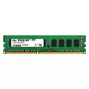 4GB DDR3 PC3-10600E 1333MHz ECC UDIMM (IBM 49Y1422 Equivalent) Server Memory RAM - Picture 1 of 2