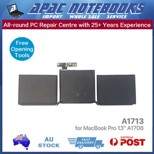Genuine A1713 Battery for MacBook Pro 13" A1708 2017 MacBookPro14,1 - Picture 1 of 2