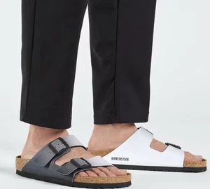 Birkenstock Arizona Birko-Flor - Ombre Black Größe 12 - Bild 1 von 8
