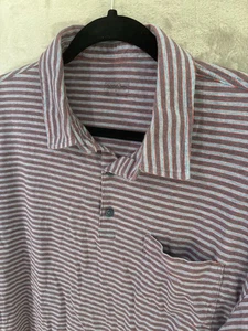 Patagonia Shirt Squeaky Clean Polo Herren XXL Strick Streifen Preppy Bio Golf Wandern - Bild 1 von 14