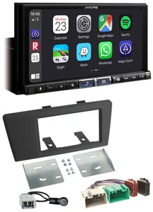 Alpine 2DIN DAB USB MP3 Bluetooth Autoradio für Volvo S60 S70 C70 V70 00-03 - Bild 1 von 10