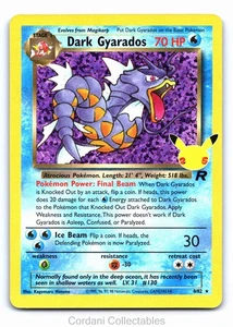 Dunkles Gyarados 8/82 - SWSH Celebrations 25th - Pokemon Karte - Near Mint - Bild 1 von 2