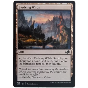 x4 Evolving Wilds J22 MTG Playset M/NM Common Land Jumpstart 2022 TCG CCG - Bild 1 von 3