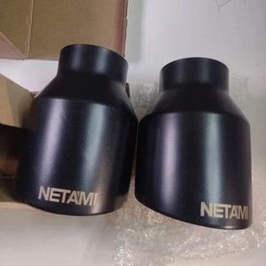 NETAMI Exhaust Tips NT-2520BK Black New Lot Of (2) NETA'MI - Bild 1 von 7