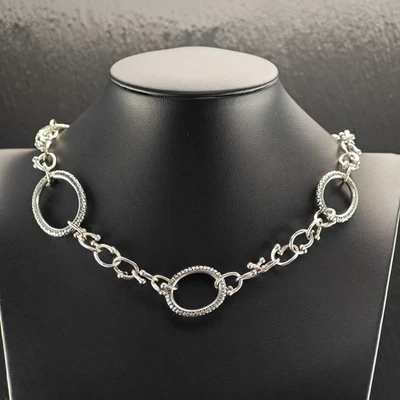 Collar Michael Dawkins Abstracto Único Joyería Artesanal Plata Esterlina Foto 1 de 4