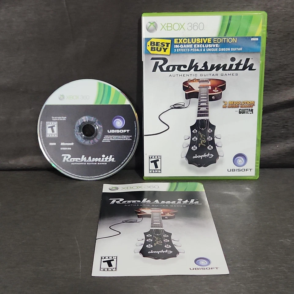 Rocksmith Exclusive Edition Xbox 360 Video Game Best Buy Complete - Image 1 of 1