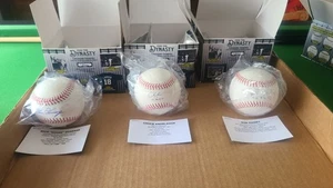 TriStar Hidden Treasures Autographed Baseball New York Yankees 10 Balls See PIC - Picture 1 of 4
