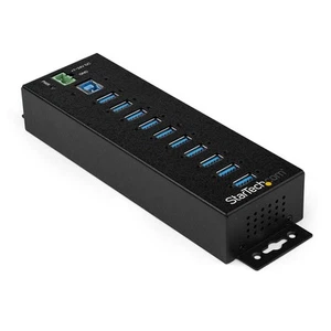 StarTech.com HB30A10AME Hub USB 3.0 10 porte con adattatore di alimentazione - Metal Indu ~E~ - Foto 1 di 1