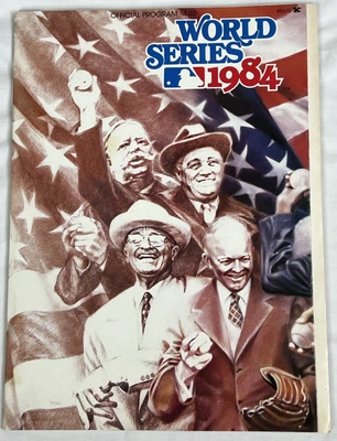 1984 World Series Program Detroit Tigers San Diego Padres "The Roar of 84!" - Image 1 of 4