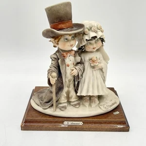 Giuseppe Armani Brautpaar Figur "Kinderspiel" 8 Zoll groß signiert - Bild 1 von 12