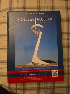 COLLEGE ALGEBRA 7TH.ED. STEWART I.E. - Hardcover *Top Zustand* - Bild 1 von 2
