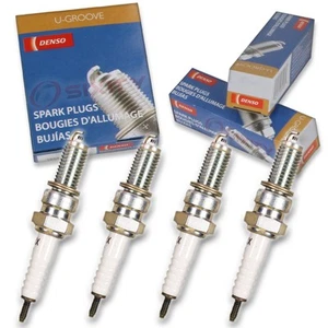 4 pc Denso Standard U-Groove Spark Plug for Honda VF1000F Interceptor 1984 jp - Picture 1 of 5