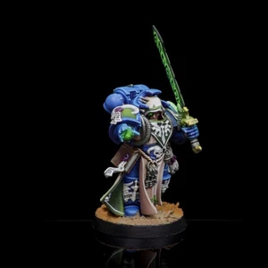 Professionally Painted 40K Dark Angel Librarian Dark Vengeance - Picture 1 of 6