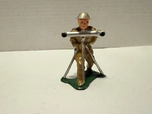 Vintage Manoil Barclay #735 Soldier W/ Range Finder Surveyor - Picture 1 of 18