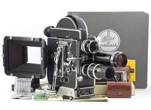 Bolex H16 REX 2 Reflex Movie Camera w/ 16mm 75mm 17-85mm and Accessories - Picture 1 of 16