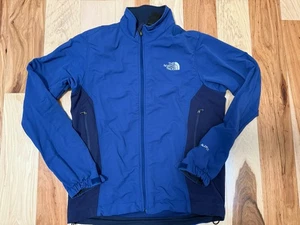 The North Face Herren Medium Nylonmischung Windbreaker Jacke Blau Full Zip - Bild 1 von 4