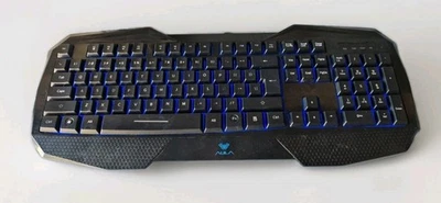 AULA Wired RGB Backlit Gaming Keyboard LED 104 Keys Perfect for Windows PC Gamer - Image 1 of 4